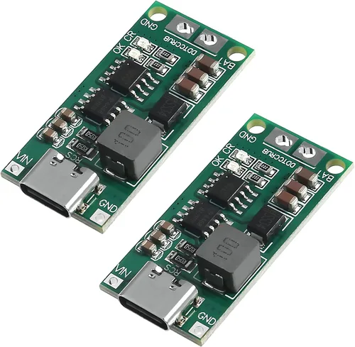 Convertidor de impulso USB multicelda 2S 3S 4S Tipo-C a 8.4V 12.6V 16.8V Módulo de alimentación aumentador LiPo polímero LiPo Li-Ion Cargador Placa