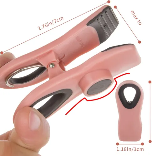 Miniatura 3 de Clips para pan, clips para bolsa, clips magnéticos, clips para chips, clips para bolsa, clips de alimentos para paquetes de alimentos, clip