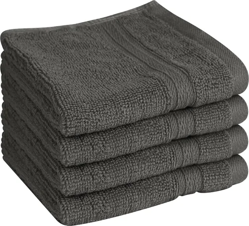 Miniatura 20 de Towel and Linen Mart - Juego de 4 toallas de baño, color beige, tacto suave, lujoso, secado rápido, extra absorbente, 100% algodón hilado en anillo