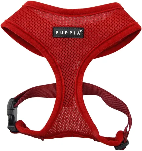 Miniatura 24 de Puppia - Arnés suave para perro, para colocarlo sobre la cabeza, sin estrangulamiento, malla transpirable de triple capa, correa de pecho ajustable