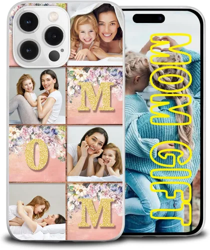 Miniatura 13 de Fundas de teléfono personalizadas para papá y niños, huellas compatibles con iPhone 15, 14, 13, 12, 11 Pro Max, Samsung Galaxy S23 S22 S21 S20