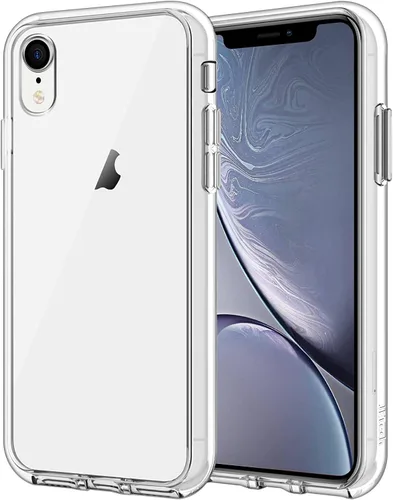 JETech - Funda para iPhone XR de 6.1 pulgadas, cubierta para absorción de golpes Transparente