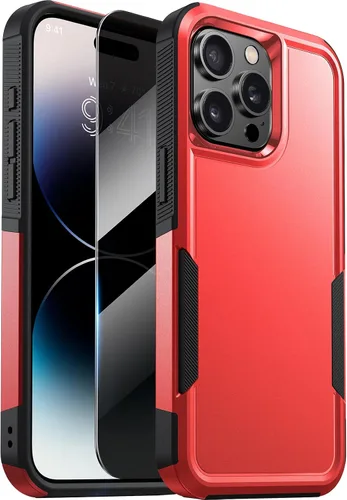 Miniatura 21 de Diaclara Funda diseñada para iPhone 12 Pro Max, [con protector de pantalla de privacidad] [antiespía] [protección contra caídas de grado militar]