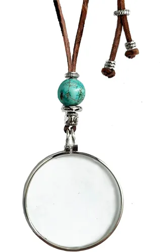 Miniatura 26 de by Wendra Collar con aumento, elementos naturales para aumentar la visión y la energía. ¡Deja tus lentes de lectura en casa! La Loupe