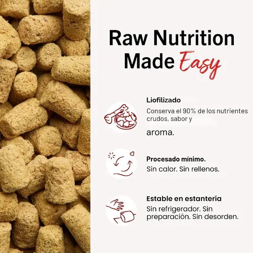 Miniatura 6 de Stella & Chewy's Mezcladores de Comida Cruda Liofilizada de Res - Aderezo y Mezclador de Comida para Perros - Hecho con 95% Carne de Res Alimentada