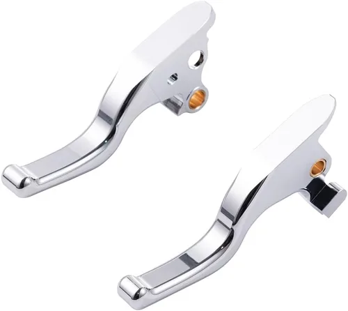 Miniatura 10 de Palancas cortas CNC de 3 dedos para Harley H-D Low Rider/Street Bob 2018-2024, motocicleta Softail, embrague de freno, palancas de control de mano