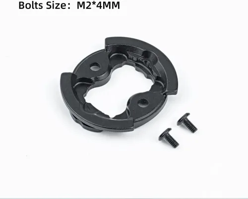 Miniatura 3 de Pieza de repuesto de aleación de placa adaptadora de montaje para computadora de bicicleta GPS compatible con modelo GM Edge 1050 Compatible with