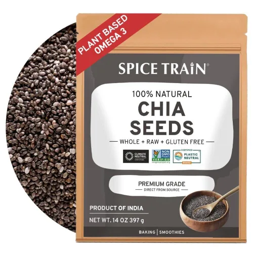 Miniatura 35 de Polvo de cardamomo (100g/3.53oz), sin gluten, Elaichi molido crudo para cocinar, batidos, lattes, té Masala, empaquetado en bolsa resellable