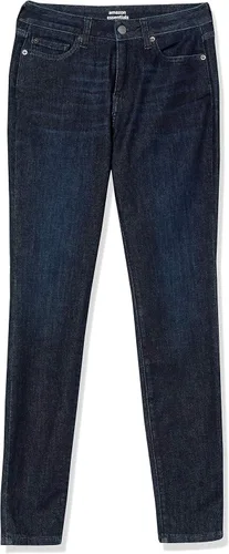 Miniatura 5 de Tienda Essentials Jeans ajustados con curvas de tiro medio estándar para mujer
