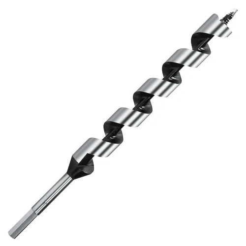 Miniatura 19 de Broca de taladro de 1-1/2 pulgadas x 12 pulgadas de largo para madera, vástago hexagonal, para madera blanda y dura, plástico, paneles de yeso