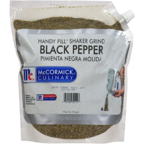 Miniatura 2 de McCormick Culinary Handy Fill Shaker Moler pimienta negra, 2 libras