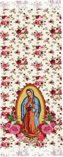 Miniatura 3 de Virgen de Guadalupe - Manta para mujer, diseño de chales, regalo católico, color rosa, Multi