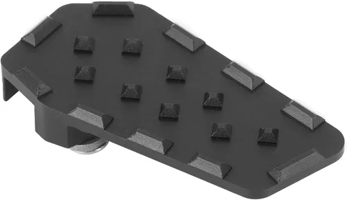 Miniatura 8 de Aramox Extensor de pedal de freno de motocicleta, palanca de freno de pie trasero de aluminio, extensión de pedal ampliador, almohadilla extensora