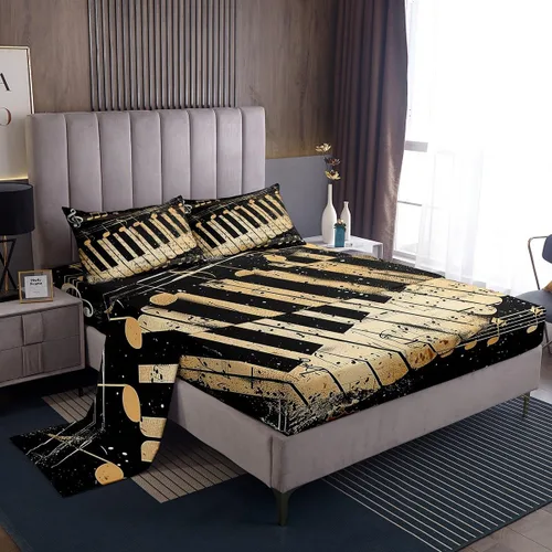 Miniatura 13 de jejeloiu Cow Skull Bed Sheets Set Twin Size Kids Longhorn Skull 3 Pieces Sheet with 16 Inch Deep Pockets for Boys Girls Teens Western Desert Bedding
