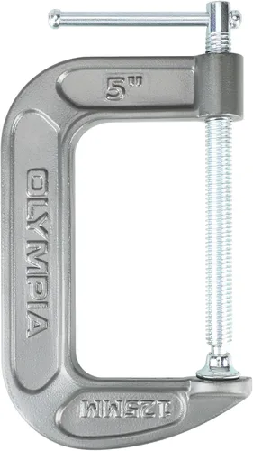 Olympia Tools Abrazadera C, 38-145, (5" X 3.25")