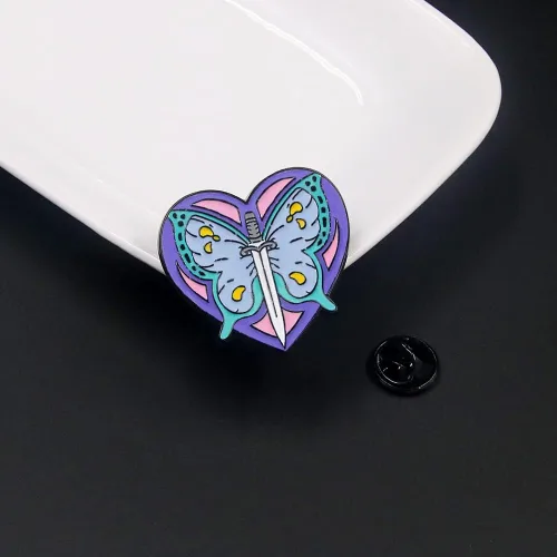 Miniatura 5 de JJBA JoJo - Broche esmaltado - Pin de insignia de anime Jolyne Jotaro Joestar - Regalos de Navidad para niños, niñas, adolescentes, mujeres