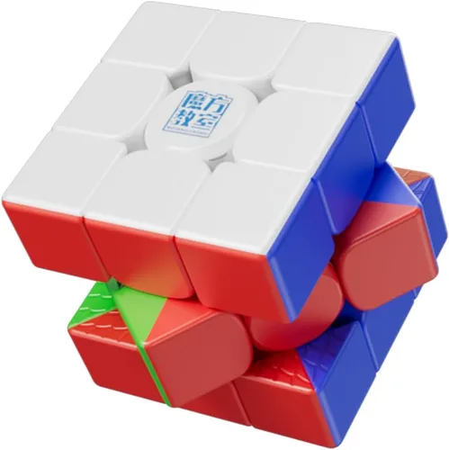 Miniatura 12 de Moyu RS3M V5 SE Ball Core recubierto UV 3x3 SpeedCube, rompecabezas 3x3 sin calcomanías RS3M V5 MagLev Master Cube (MagLev+Ball Core Magic Clothes)