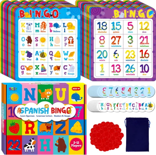 Miniatura 13 de SpriteGru Juego de bingo de palabras a la vista, 120 palabras de vista para aprender a leer nivel 1 y nivel 2 Juego de mesa de bingo Listas