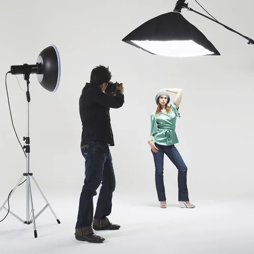 Miniatura 9 de Godox 32x32inch 31.5x31.5 in Grid Strip Softbox con S2 S-Type Speedlite Soporte Bowens Mount para Godox V1 Series, AD200Pro, AD200, AD400Pro