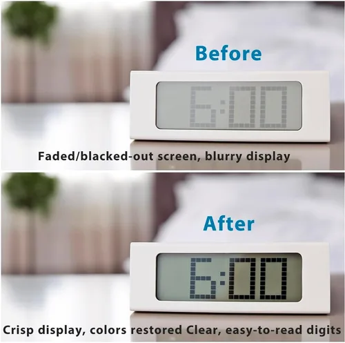 Miniatura 6 de Láminas de película polarizada adhesiva, filtro polarizador lineal de 11.8 x 7.8 pulgadas para reparación de pantalla y física educativa, paquete
