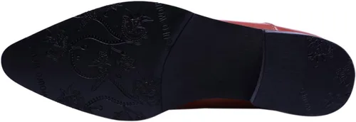 Miniatura 4 de Santimon Botas de Tobillo de Cuero Genuino para Hombre, con Cremallera, Puntera Puntiaguda, Botas Casuales de Moda