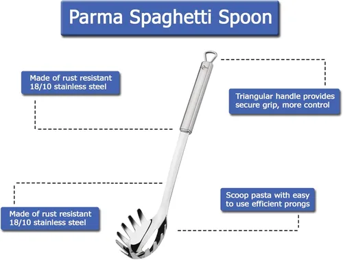 Miniatura 7 de Küchenprofi Parma Espátula / Turner, 13.5", Plata