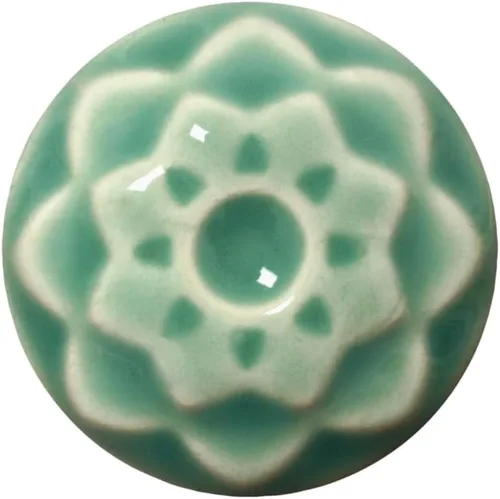 Miniatura 25 de AMACO Celadon High Fire - Esmalte transparente brillante de 12 pintas, 12 colores surtidos, 100% cono mezclable 5-6 (C) esmaltes de cerámica líquida
