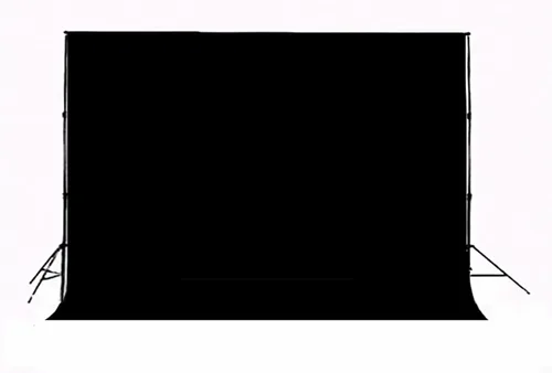 Miniatura 11 de Telón de fondo negro para fotografía Pantalla de fondo para retrato para telón de fondo de fotos Estudio de fotografía de video (8x10 pies, Negro)
