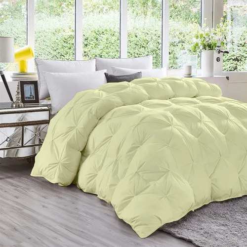 Miniatura 16 de Premium Collection - Edredón alternativo de diamante de 1600 hilos, tamaño individual XL, 68 x 92 pulgadas, 1 pieza para todas las estaciones
