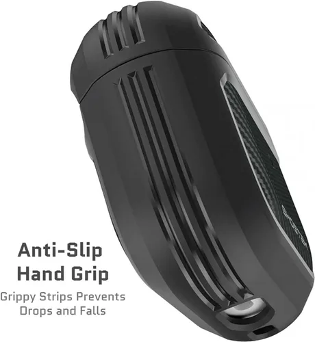Miniatura 4 de Ghostek CRUSHER - Funda negra para AirPods 3, funda protectora dura de fibra de carbono con diseño de acabado mate para hombres y mujeres