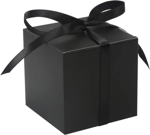 Miniatura 19 de COTOPHER 100 cajas de regalo pequeñas, cajas de regalo de 2 x 2 x 2 pulgadas, cajas de regalo de papel con cintas, caja de dulces para recuerdos