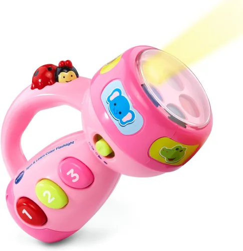 Miniatura 7 de VTech Spin and Learn Linterna de Color, Verde Lima