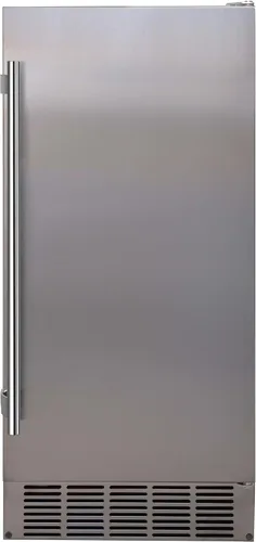 EdgeStar IB250 - Máquina de hielo de 15 pulgadas de ancho y 20 libras de capacidad, de pie y bajo encimera con 25 libras. Producción diaria de hielo