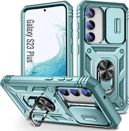 Miniatura 49 de Funda para Galaxy S22 Ultra, a prueba de golpes, resistente a los impactos con lente deslizante Funda protectora para Samsung Galaxy S22 Ultra 4G/5G