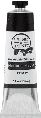 Miniatura 245 de Tusc & Pine Pintura al óleo Artist – Alizarin Crimson, 1.4 fl oz, sin amarilleo, consistencia rica y cremosa, carga máxima de pigmento, pinturas al