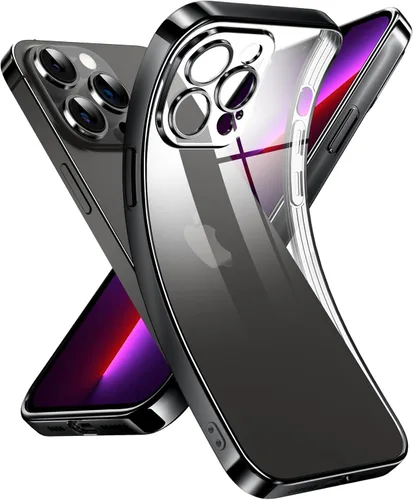 Miniatura 148 de Supdeal Funda transparente para iPhone 13 Pro, no amarillea, protección de cámara, probada en caídas de grado militar, transparente, a prueba