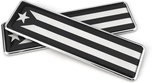 Miniatura 8 de PTDecals Un par de calcomanías de emblema de arco iris 3D de metal Pride Decals Universal Auto Hogar Oficina Insignia Adhesivo Decal 104.5 * 30mm