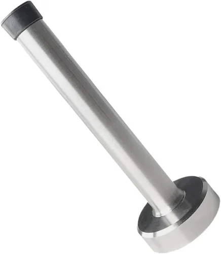Miniatura 14 de Topes largos de puerta de acero inoxidable de 8 pulgadas, tope de puerta cepillado, resistencia de puerta anticolisión con absorbente de goma