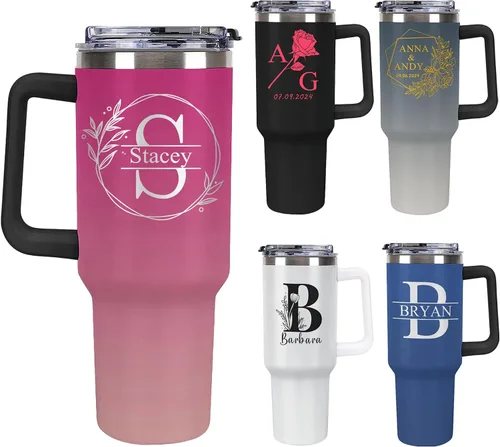 Miniatura 22 de Taza Personalizada de Viaje con Aislamiento al Vacío Personalizable con Tus Fotos y Texto Taza de Café Regalo de Navidad Cumpleaños