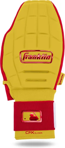 Miniatura 12 de Franklin Sports MLB Guante deslizante de béisbol y sóftbol - CFX PRT Guantes de baserunning deslizantes protectores para adultos y jóvenes - Guante