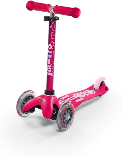Miniatura 6 de Micro Kickboard - Mini Deluxe - Patinete Micro de tres ruedas de diseño suizo inclinado para dirigir Rosa