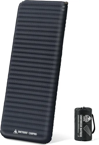 ONETIGRIS LIGHTDREAM - Colchoneta de espuma autoinflable para camping, mochilero, senderismo, viajes en coche, viajes