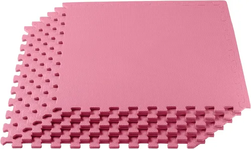 We Sell Mats - Baldosas multiusos de espuma EVA con un grosor de 0.5 pulgadas, alfombrillas entrelazadas para gimnasios de interior y para el hogar,