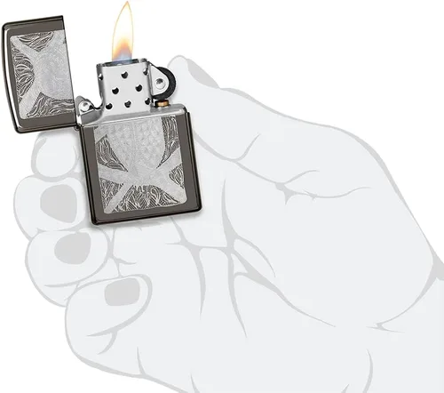 Miniatura 5 de Zippo John Smith - Encendedor de bolsillo con diseño de búho Gumbula