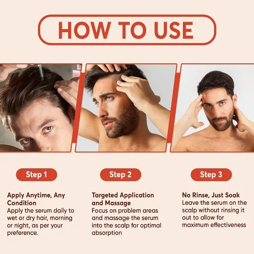 Miniatura 5 de Vocks Suero para el crecimiento del cabello para mujeres y hombres – Tratamiento antiadelgazamiento y pérdida de cabello – Tratamiento