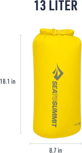 Miniatura 7 de Sea to Summit Bolsa seca ligera, almacenamiento seco multiusos Amarillo azufre