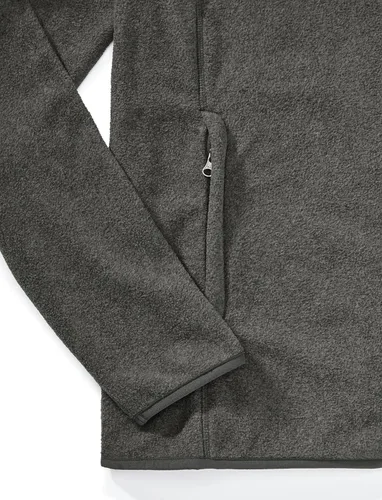 Miniatura 2 de Tienda Essentials - Chaqueta de vellón con cremallera completa para hombre (disponible en tallas grandes y altas)