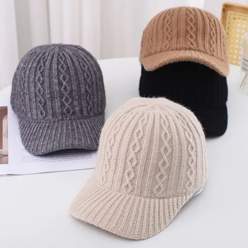 Miniatura 3 de INOGIH Gorro de invierno cálido para mujer, gorro de invierno para hombre y adolescente