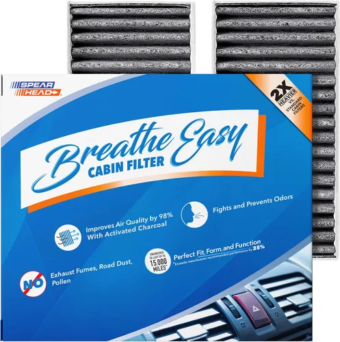 Miniatura 35 de Spearhead Odor Defense Breathe Easy - Filtro de cabina para aire acondicionado y calentador Compatible con varios Acura/Honda de 2009-2025 como
