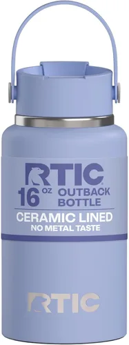 Miniatura 35 de RTIC - Botella de agua Outback de 32 oz (1 L), con revestimiento de cerámica, aislada, de acero inoxidable, doble pared con aislamiento al vacío